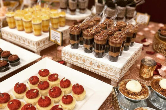 table of confections