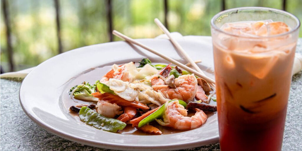 Thai Entree an drink