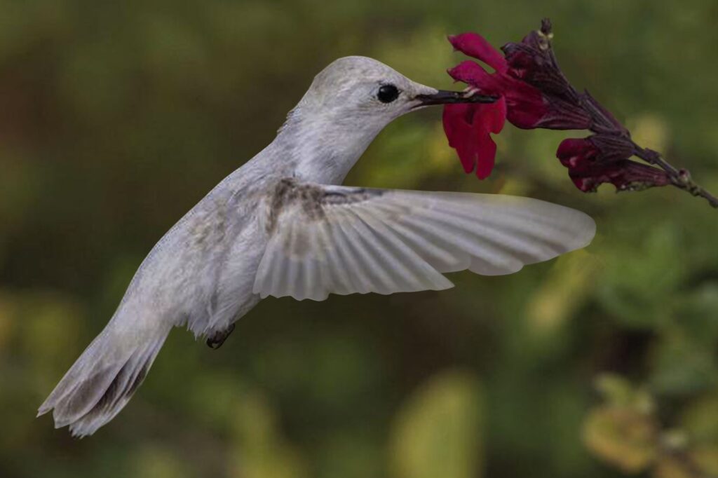 White Hummingbird