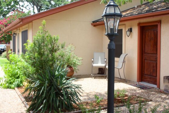 Patio at Carlton Club Inn