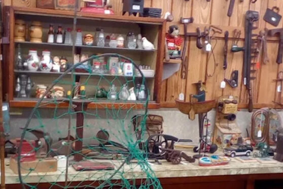 5 point antiques wall of tools