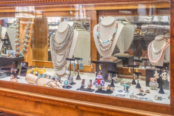 Exhibition of rare jewelry and accessories.