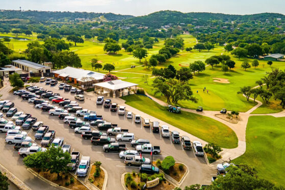 Aerial of Scott Schreiner Municipal Golf Course