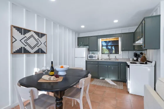 Basecamp Resort Kitchen with table