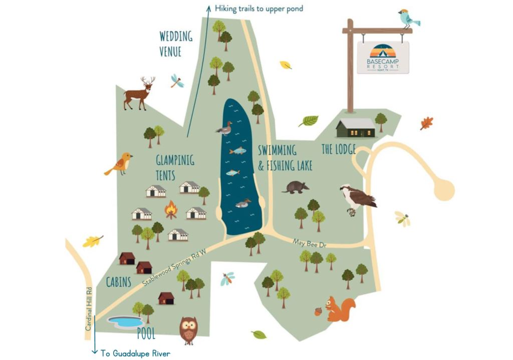 Basecamp Resort Map
