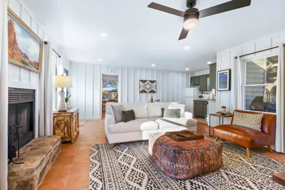 Basecamp Resort living room