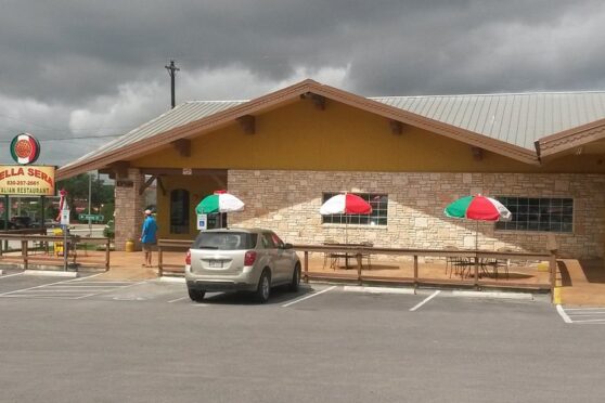 Bella Sera Italian Restaurant building in Kerrville, Texas