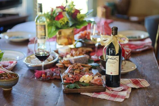 Bending Branch Winery Table setting