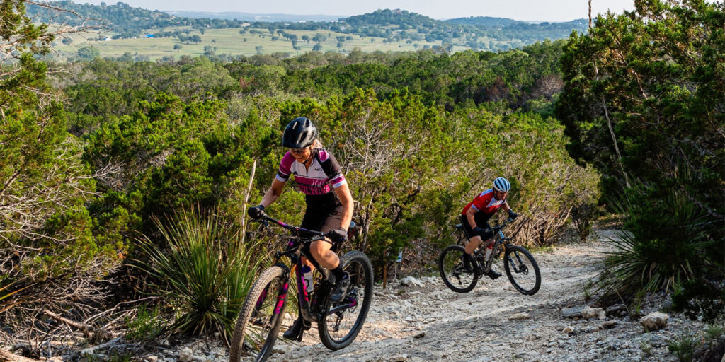 Biking at Kerrville-Schreiner Park
