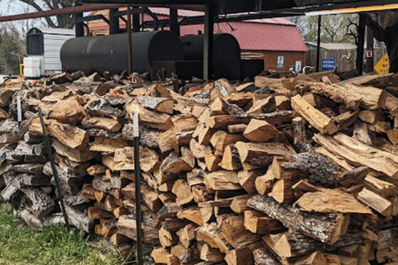 Bills BBQ Wood Pile