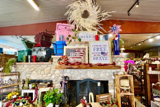 Blue Oak Trading Company showroom