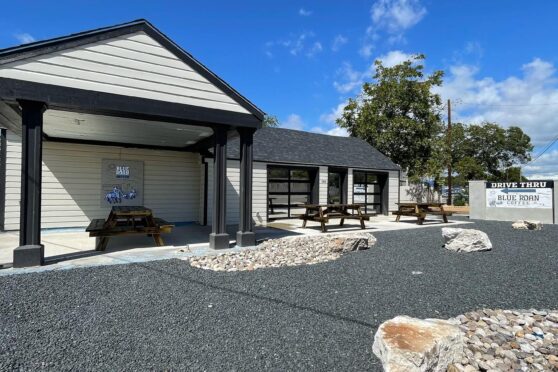 Blue Roan Coffee building