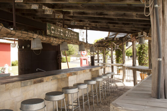 Buckhorn Lake Resort bar area