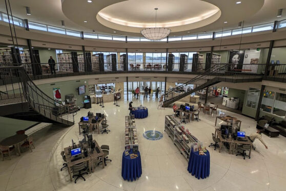Butt Holdsworth Memorial Library Interior