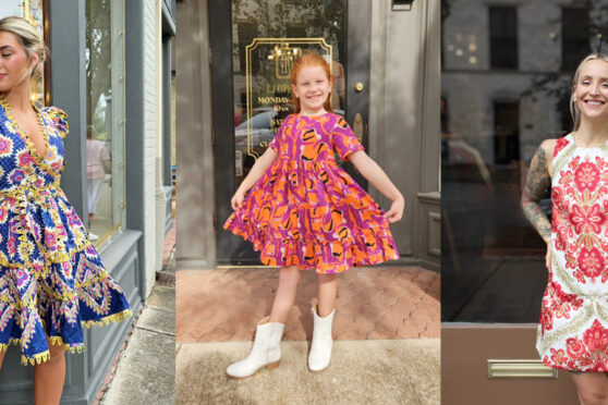 C.J. Copeland’s models showcasing dress options