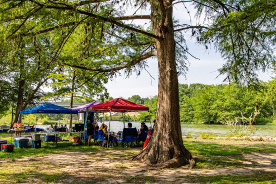 Camping at Kerrville-Schreiner Park
