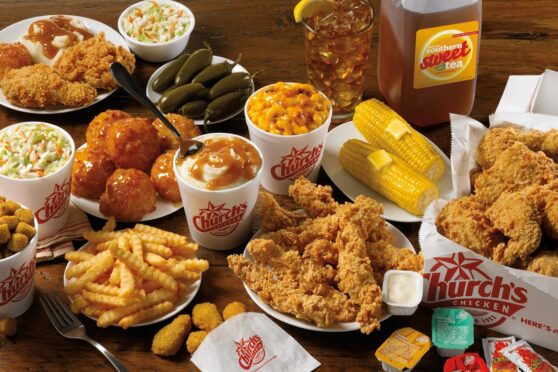 Church’s Chicken Chicken and sides