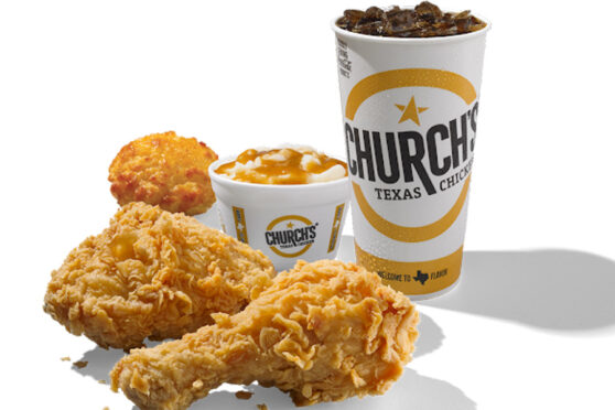 Church’s Chicken Combo meal