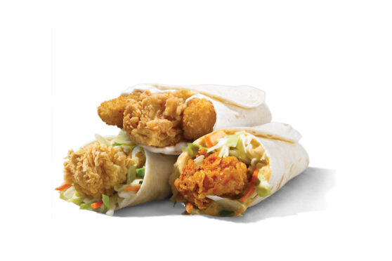 Church’s Chicken wrap