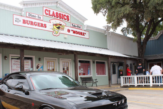 Classic Burgers and Moore storefront