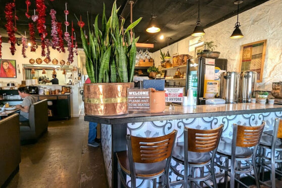Copper Pot dining area