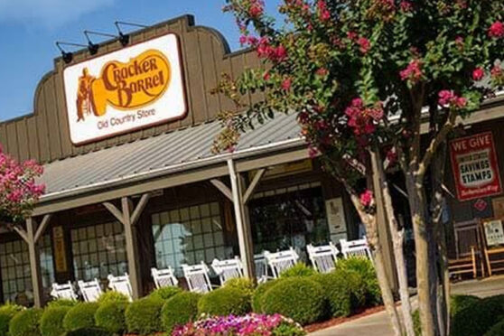 Cracker Barrel Restaurant Entrance