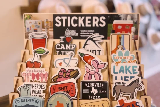 Collection of fun stickers