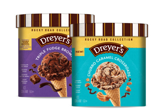 Dreyers Ice Cream tubs