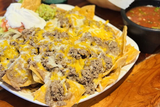 El Sol De Mexico nacho plate