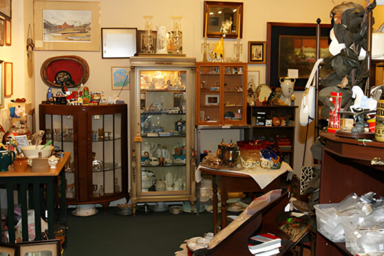 Antique showroom at Estate Antiques
