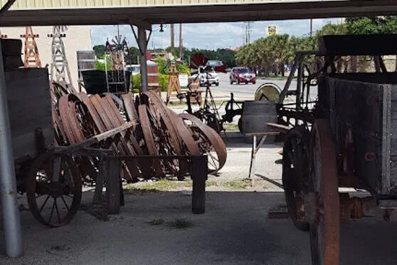 Five Points Antiques wagon wheel collection