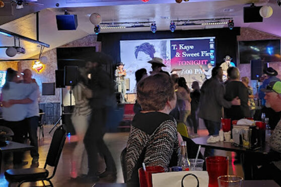 Gravity Check Saloon and Arena dance floor