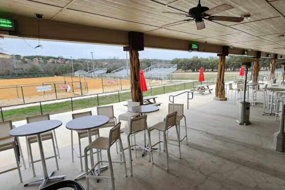 Gravity Check Saloon and Arena patio