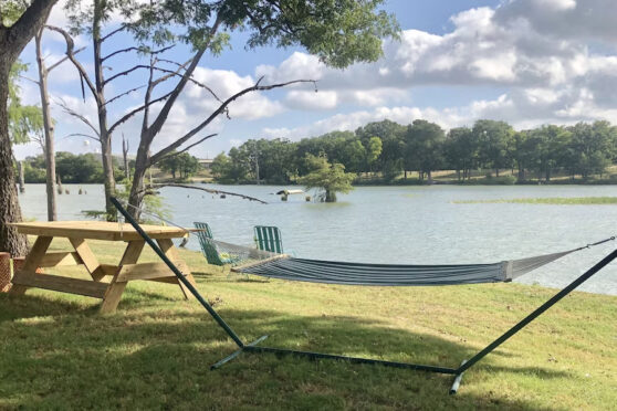 Hammock river side at Guadalupe River