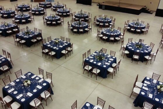 Hill Country Youth Event Center Banquet set up 2