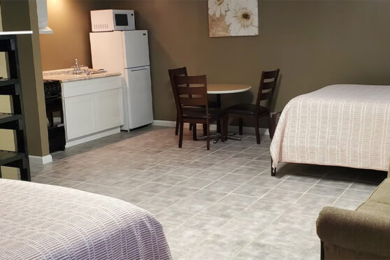Hillcrest Inn kitchen area