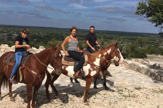 Horseback riding Y.O. Ranch Headquarters