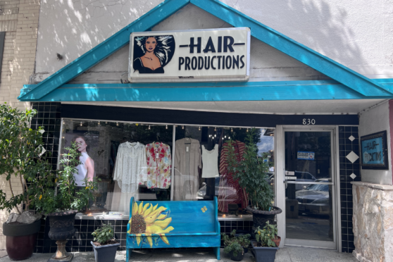 Storefront of Hair Productions / 830 Boutique