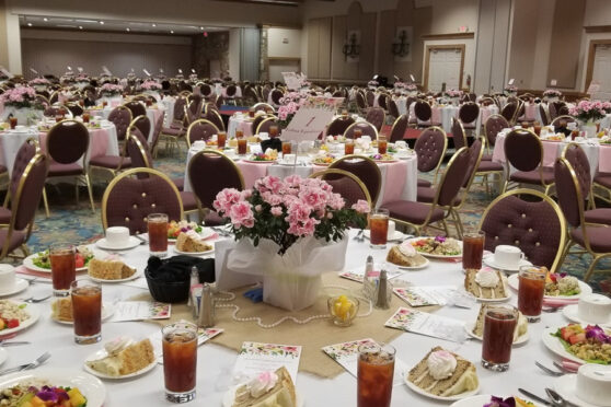 Inn of the Hills Banquet set up