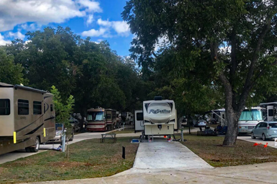 Johnson Creek RV Resort & Park pad