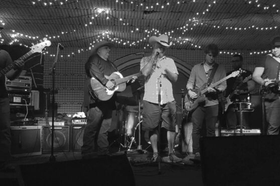 Lazy Days Canteen band on stage