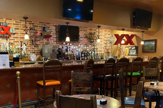 Bar area at Mamacita's Mexican Restaurant