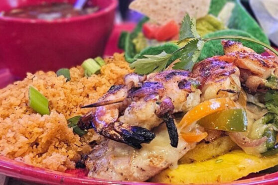 Mexican plate at Mamacita's Mexican Restaurant