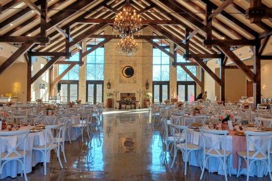 Moon Shadow Haven Wedding Party set up