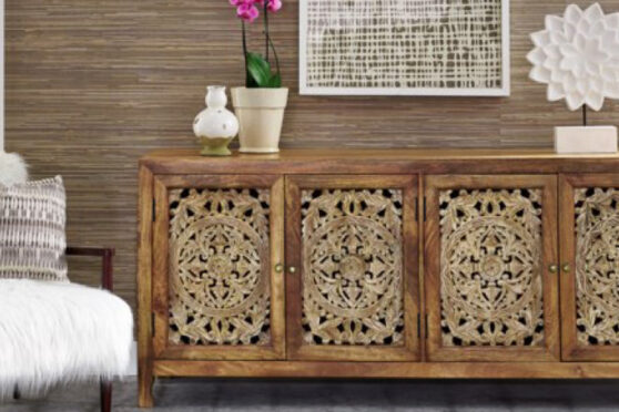 Moore's Home Furnishings cabinet