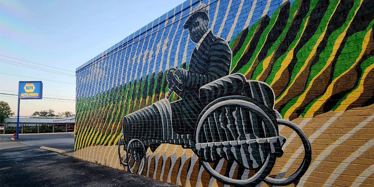 NAPA Automotive mural