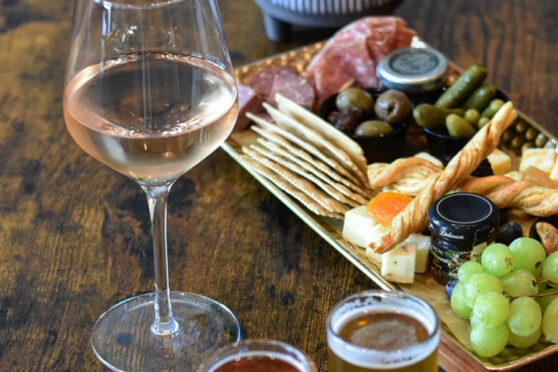 Off Main Brewing Charcuterie entree