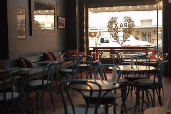 PAX Coffee Dining Area