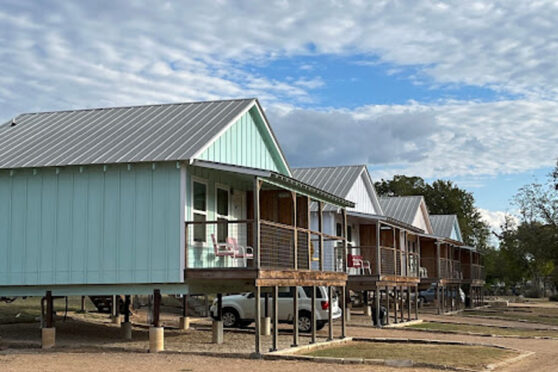 Row of River Trail Cottages