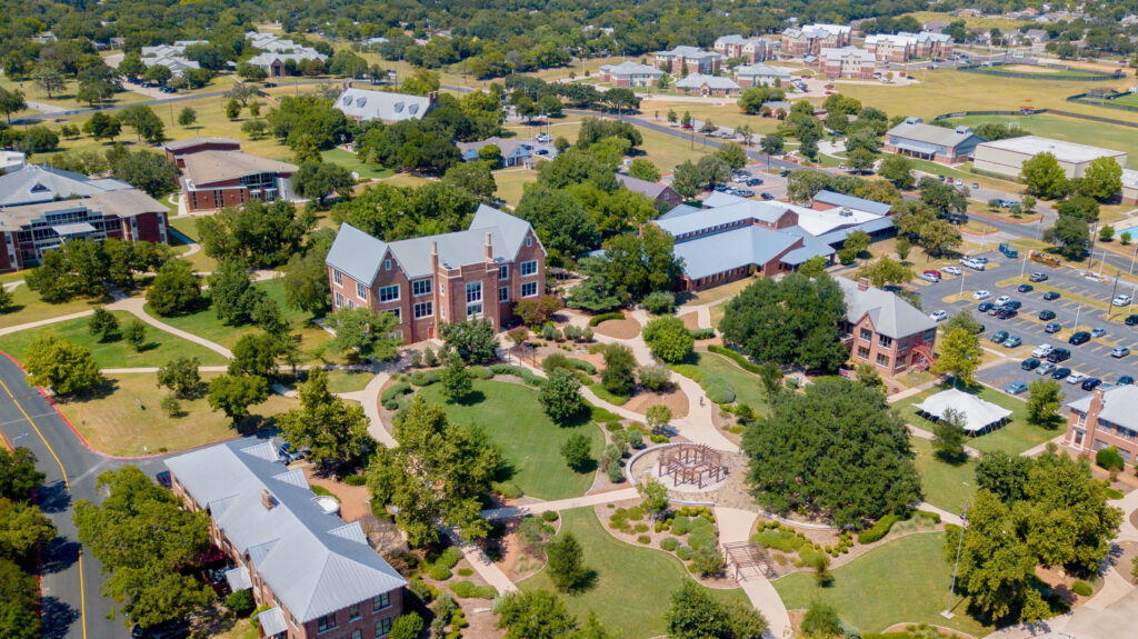 Schreiner University drone photo